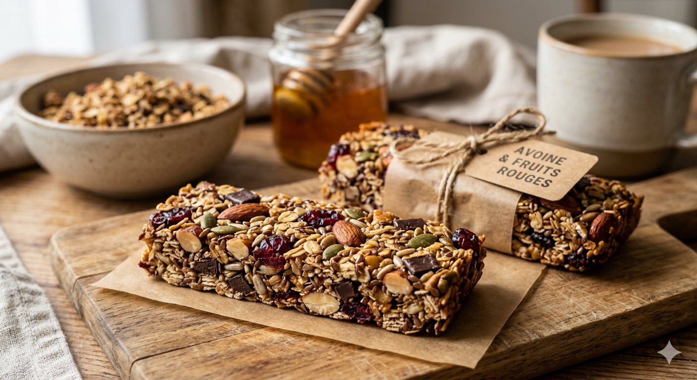 Barres céréales aux céréales et fruits secs Ti Goûter
